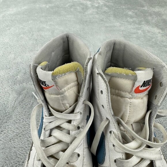 Nike Blazer Mid 77 White / Blue Men’s Shoes Size 7 US/8 UK/40 EU - Picture 10 of 12